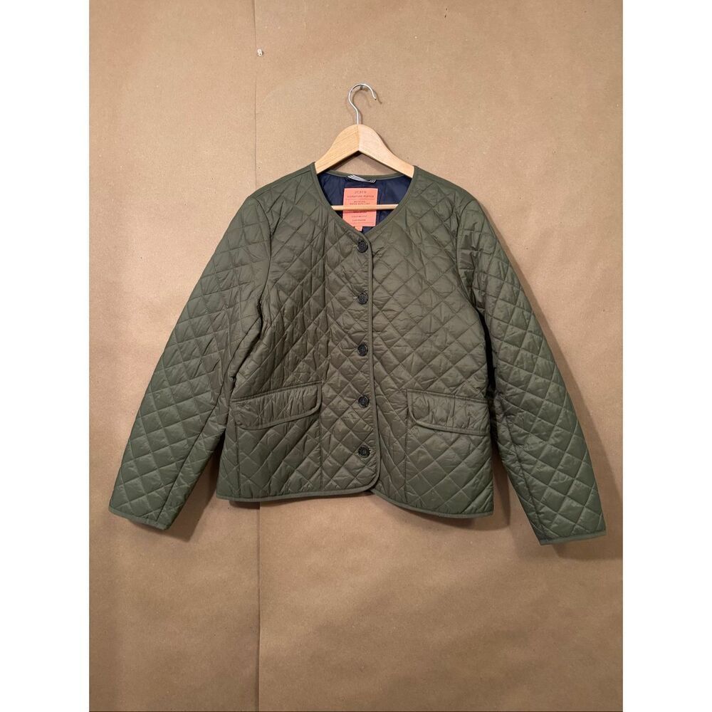 JCrew Signature Lightweight Quilted Puffer Jacket